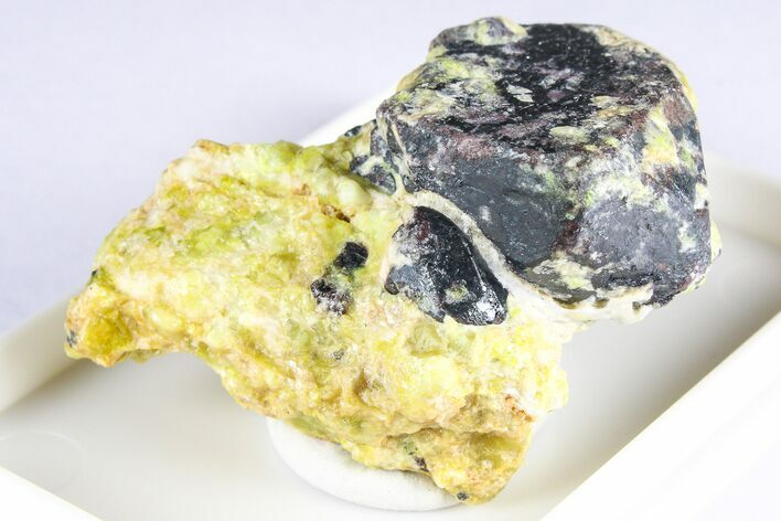 Hematite Crystals with Lizardite and Hydrotalcite - Norway #380580